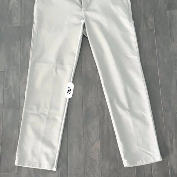 Alfani Grey Men's 32W x 30L Lightweight Chino Pants - Picture 5 of 15